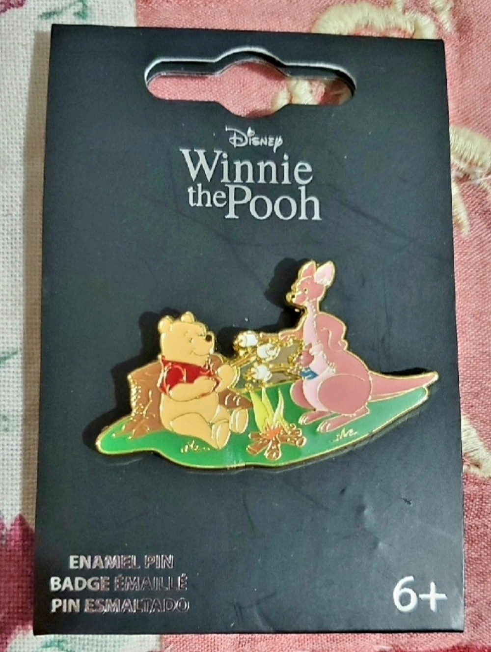 Loungefly Disney Winnie the Pooh, Kanga, & Roo Campfire Enamel Pin NWT